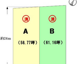 谷田（2区画）